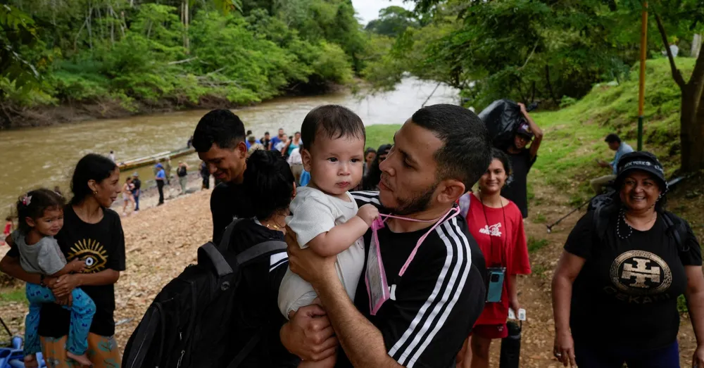 Migration through Latin America's Darien Gap drops 42% in 2024