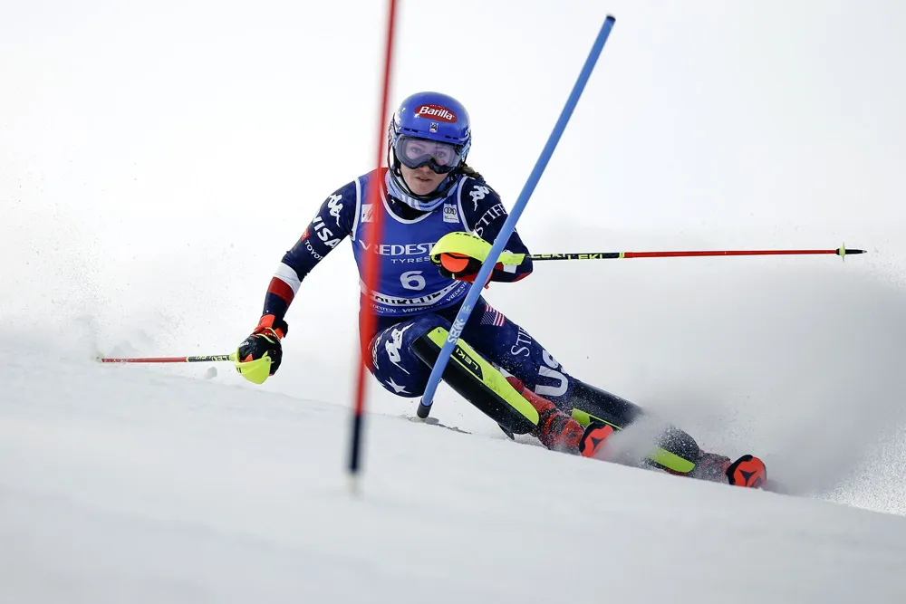 Mikaela Shiffrin Returns to World Cup Competition, Finishes 10th After Injury