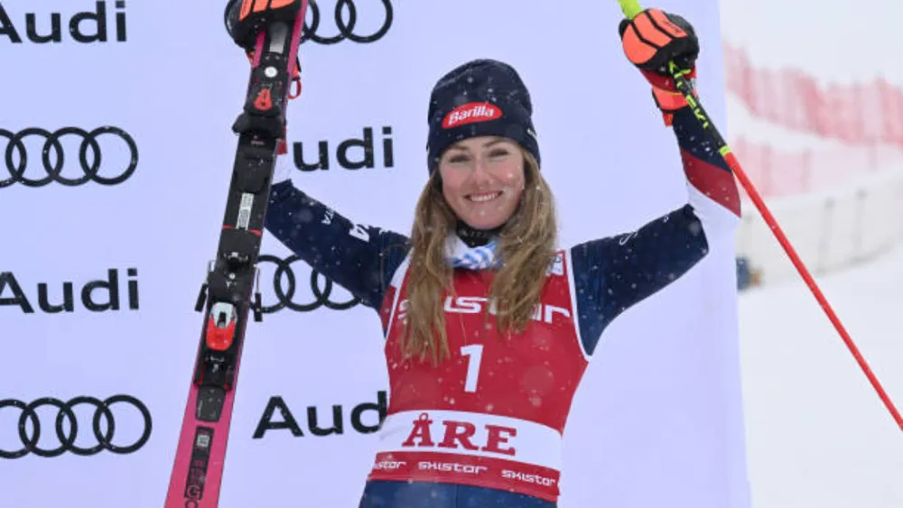 Mikaela Shiffrin Secures Sixth World Cup Title, Matching Historic Record