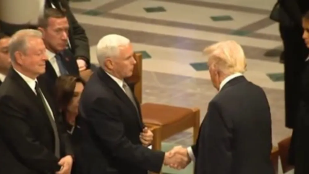 Mike Pence Shares Insights on Recent Encounter with Donald Trump Amidst His Wife's Apparent Snub