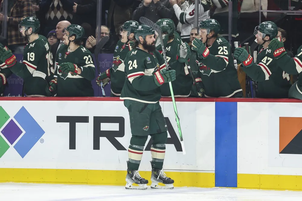 Minnesota Wild Display Remarkable Resilience Amid Injuries in Season's First Half