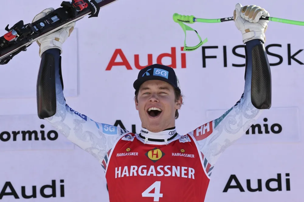 Moeller claims maiden World Cup victory amid injuries on Olympic slope