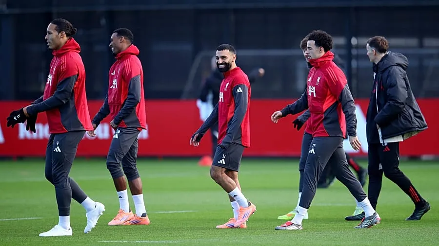 Mohamed Salah Trains with Liverpool Despite Exclusion for Inter Milan Match