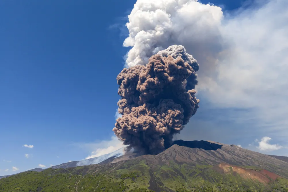Mount Etna Erupts Again, Sending Ash Clouds and Prompting Safety Alerts