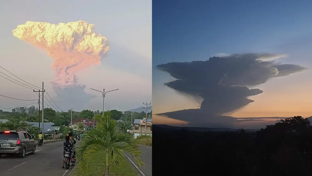 Mount Lewotobi Laki-laki Erupts, Clouds Reach 11km; Highest Alert Issued