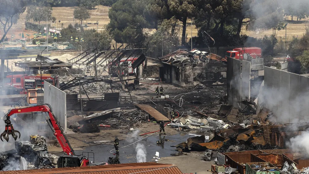 Massive Explosion at Rome Petrol Station Injures Over 40 People