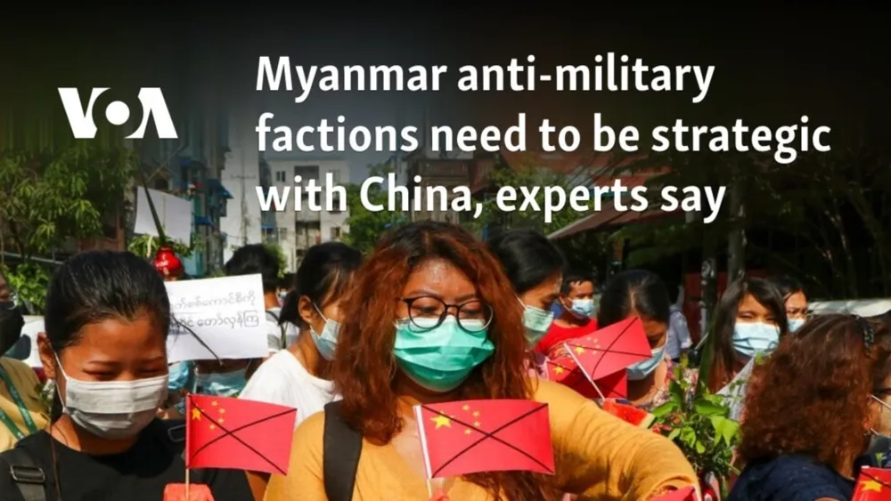 Myanmar anti-military groups urged to adopt strategic diplomacy towards China