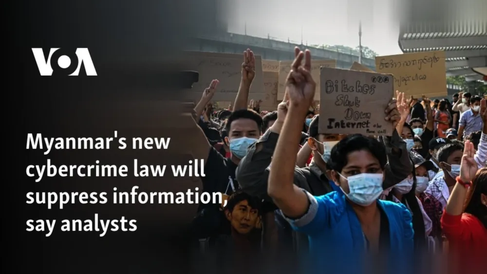 Myanmar's Cybersecurity Law Raises Concerns Over Information Suppression