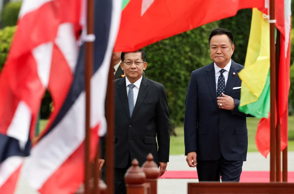 Myanmar's Min Aung Hlaing Visits Thailand Amid Ongoing Legitimacy Efforts