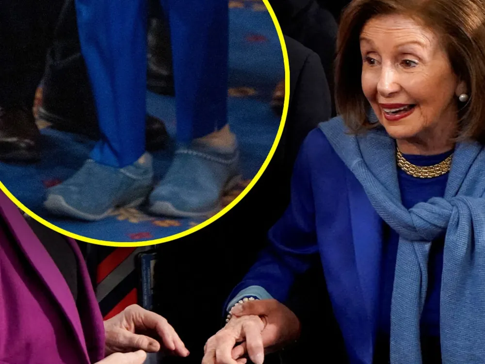 Nancy Pelosi Returns to Congress in Flats After Hip Surgery