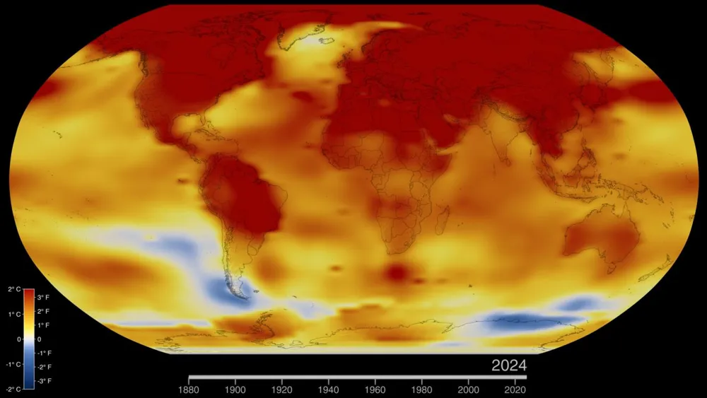 NASA and NOAA Announce 2024 as Hottest Year on Record