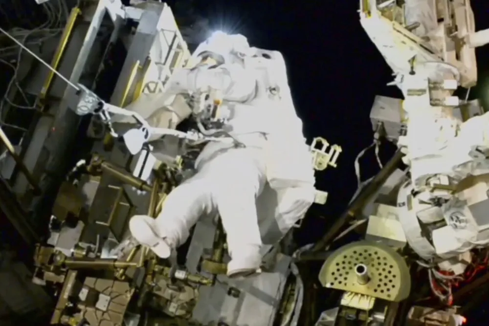 NASA Astronaut Suni Williams Breaks Seven-Month Silence with First Spacewalk