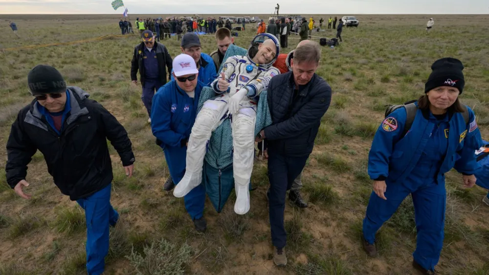 NASA Astronaut Returns to Earth on 70th Birthday After Record Mission