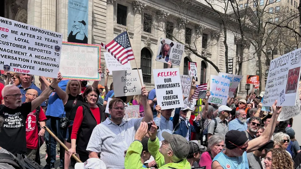 Nationwide Anti-Trump Protests Highlight Concerns Over Governance and Civil Rights
