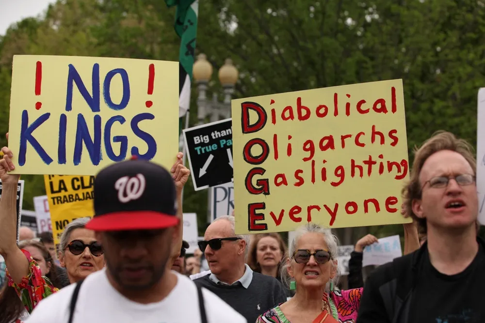 Nationwide Protests Erupt Against Trump Administration Policies