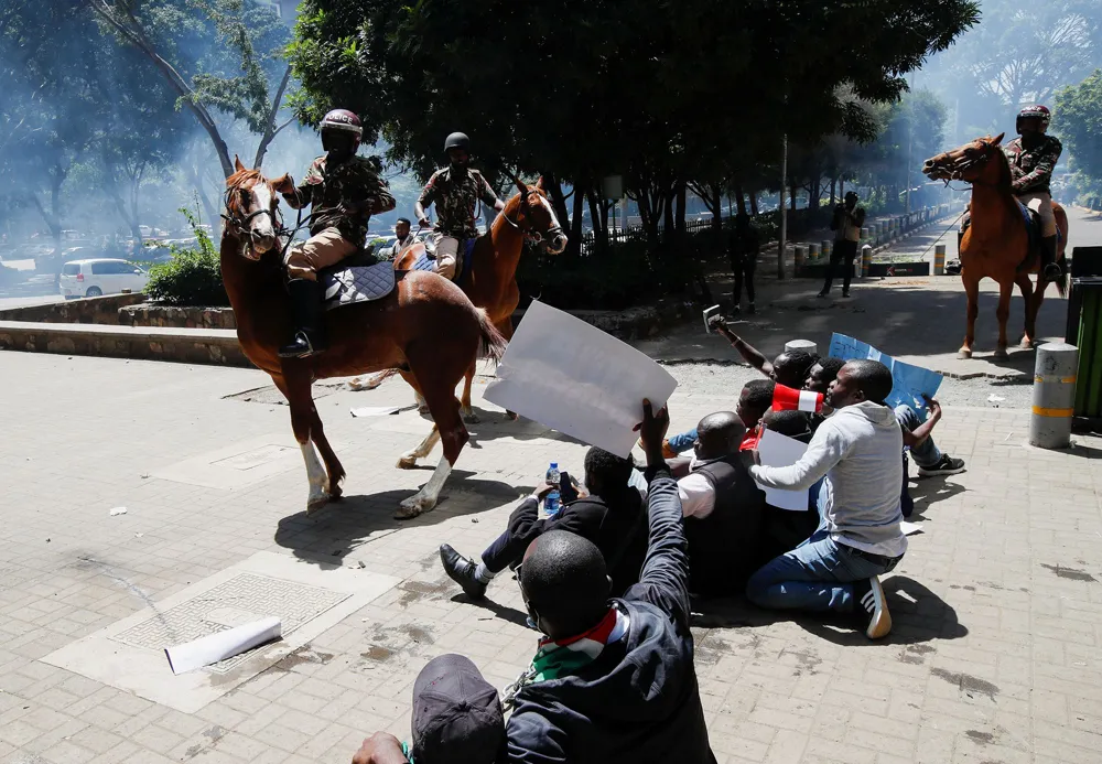 Nationwide protests in Kenya lead to arrests amid rising anger over government abductions