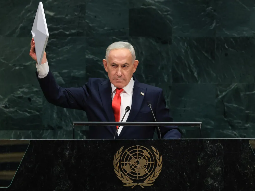 Netanyahu's UN Speech Centerpiece of Domestic Campaign Amid International Criticism