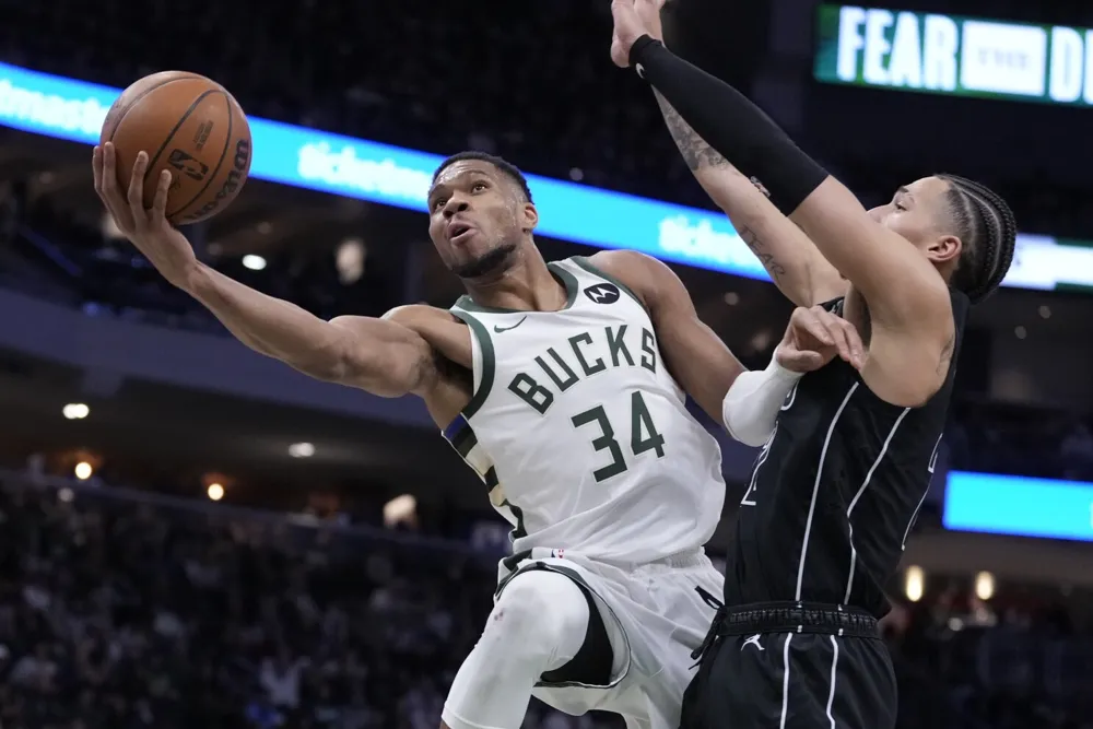 Bucks Fall Short Against Nets Despite Antetokounmpo’s Record-Setting Night