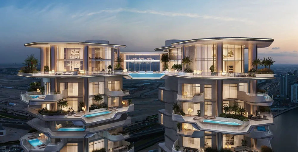 New $1 billion Dubai Skyscrapers Set to Feature Exclusive Rooftop Pool