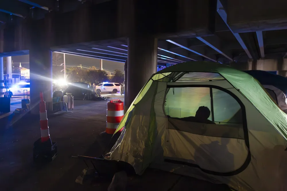 New Orleans Governor Clears Homeless Encampments Ahead of Super Bowl XII