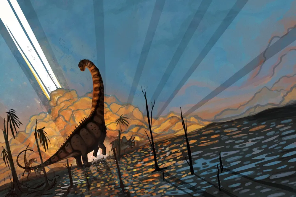New Research Indicates Dinosaurs Thrived in North America Before Asteroid Impact