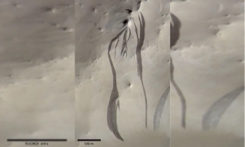 New Study Challenges Previous Theories on Martian Streaks' Origins