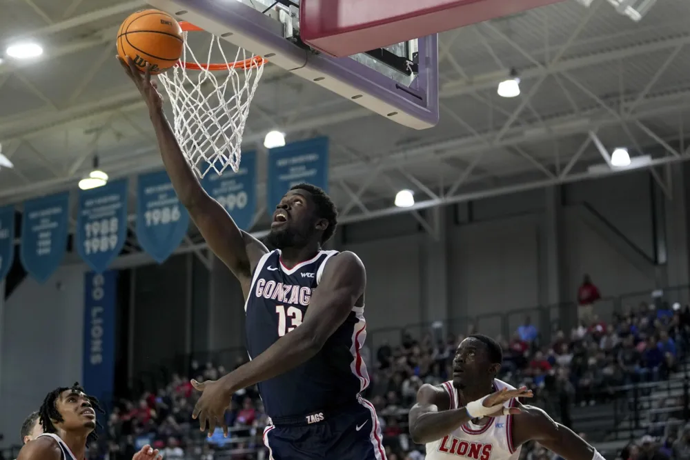 No. 19 Gonzaga Dominates Loyola Marymount with 96-68 Win