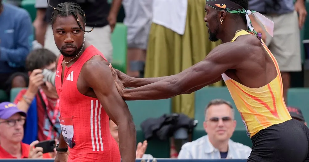 Noah Lyles and Kenny Bednarek Clash After Intense 200m Final at U.S. Championships