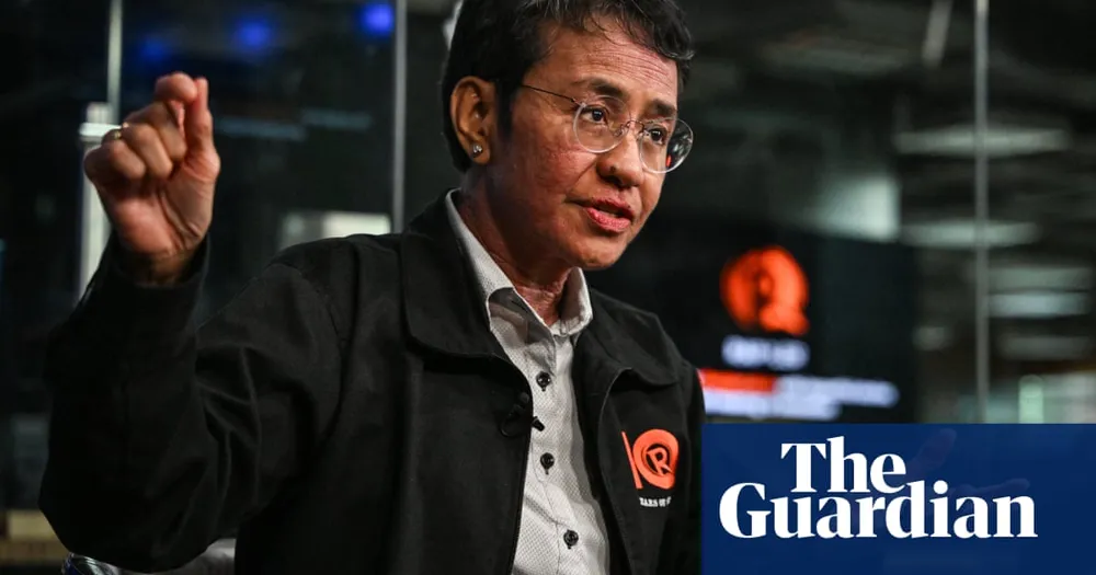 Nobel Laureate Maria Ressa Criticizes Facebook's End of Fact-Checking