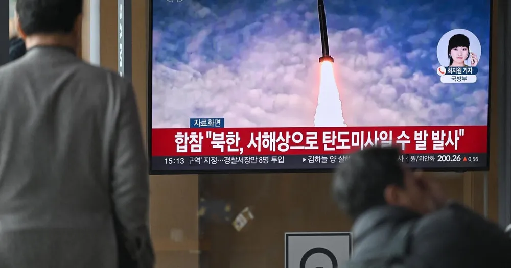 North Korea Launches Missiles in Response to US-South Korea Military Drills
