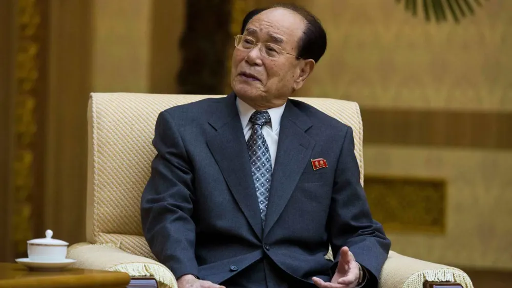 North Korea mourns former ceremonial head of state Kim Yong Nam, who died at 97