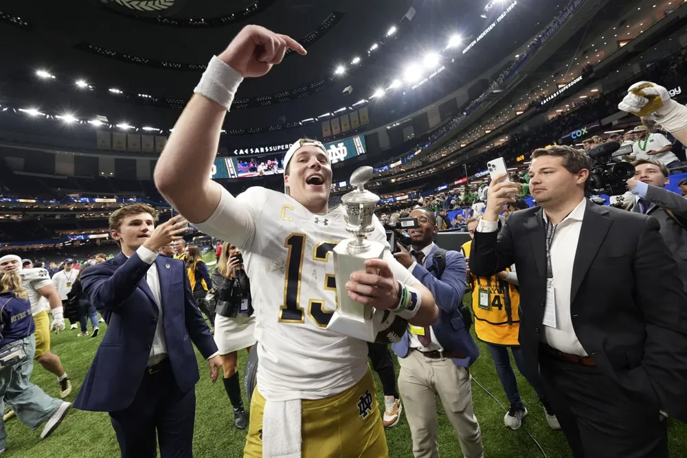 Notre Dame faces unprecedented challenges as they advance in College Football Playoff