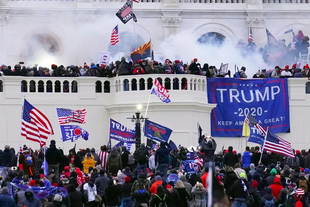 Officers from January 6 Capitol riot sue to block Trump's $1.8 billion 