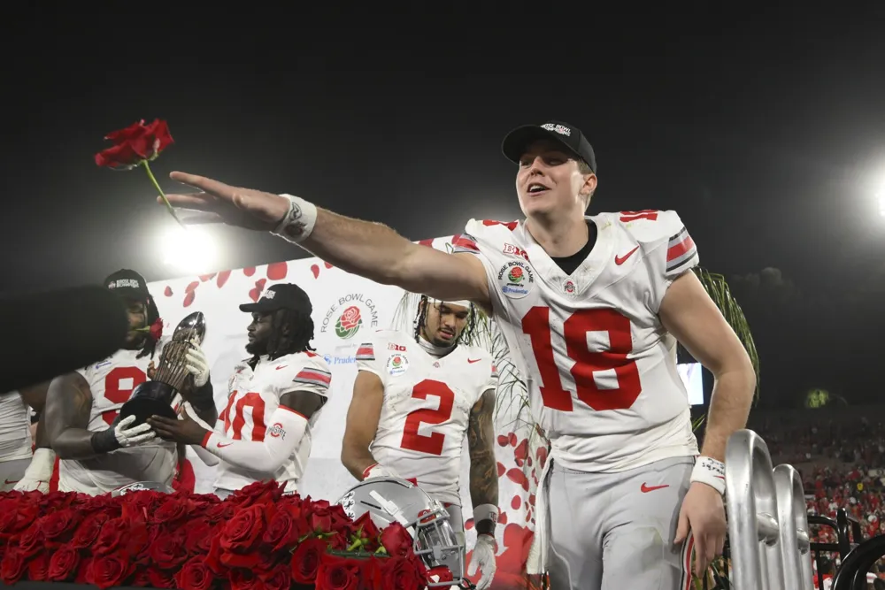 Ohio State and Texas clash in Cotton Bowl for chance at CFP title game