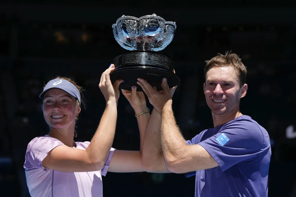 Olivia Gadecki and John Peers Triumph in Historic All-Australian Australian Open Mixed Doubles Final