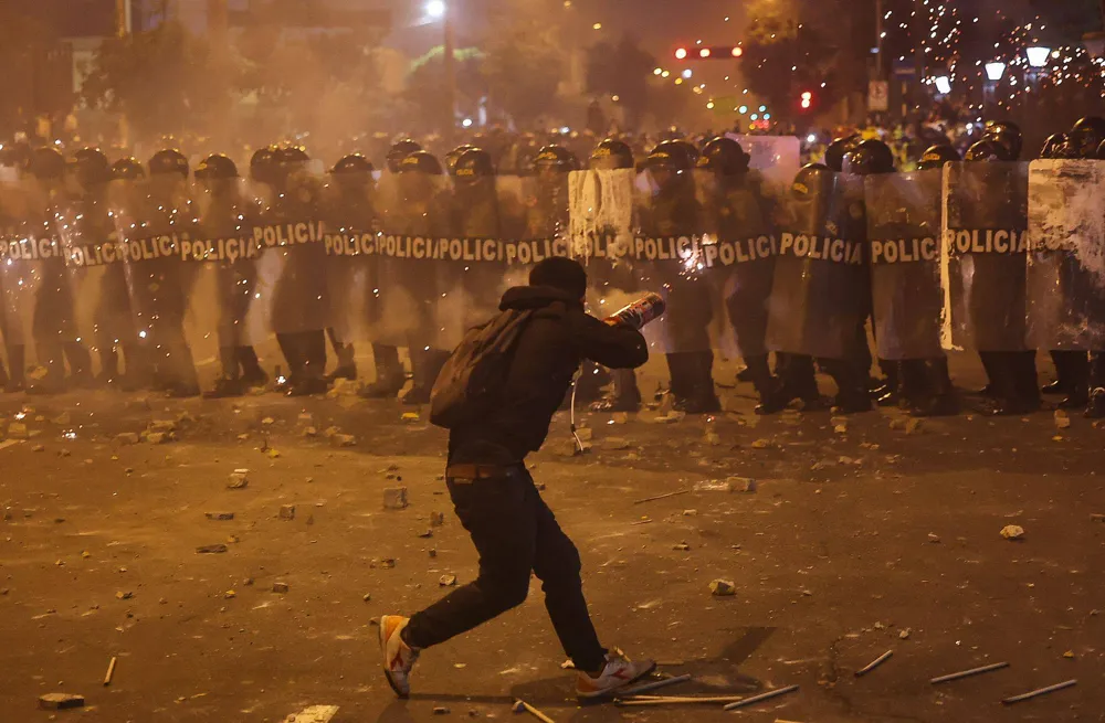 Peru Protests Turn Violent After New President's Ouster of Predecessor, One Dead