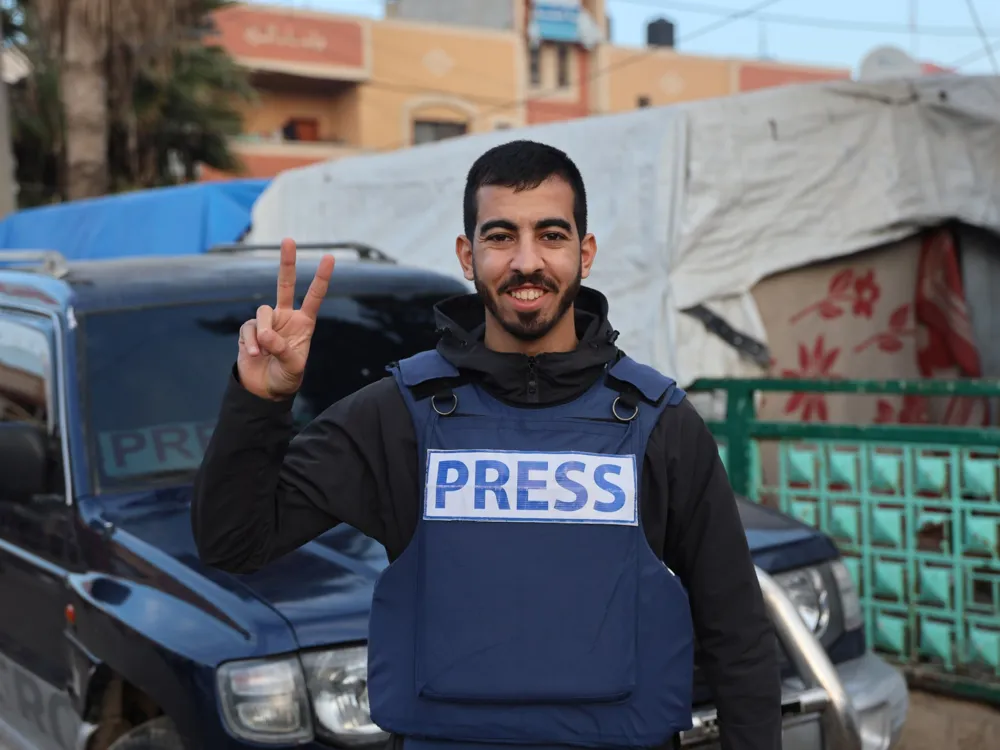 Palestinian journalist Saleh Aljafarawi killed amid ongoing clashes in Gaza City