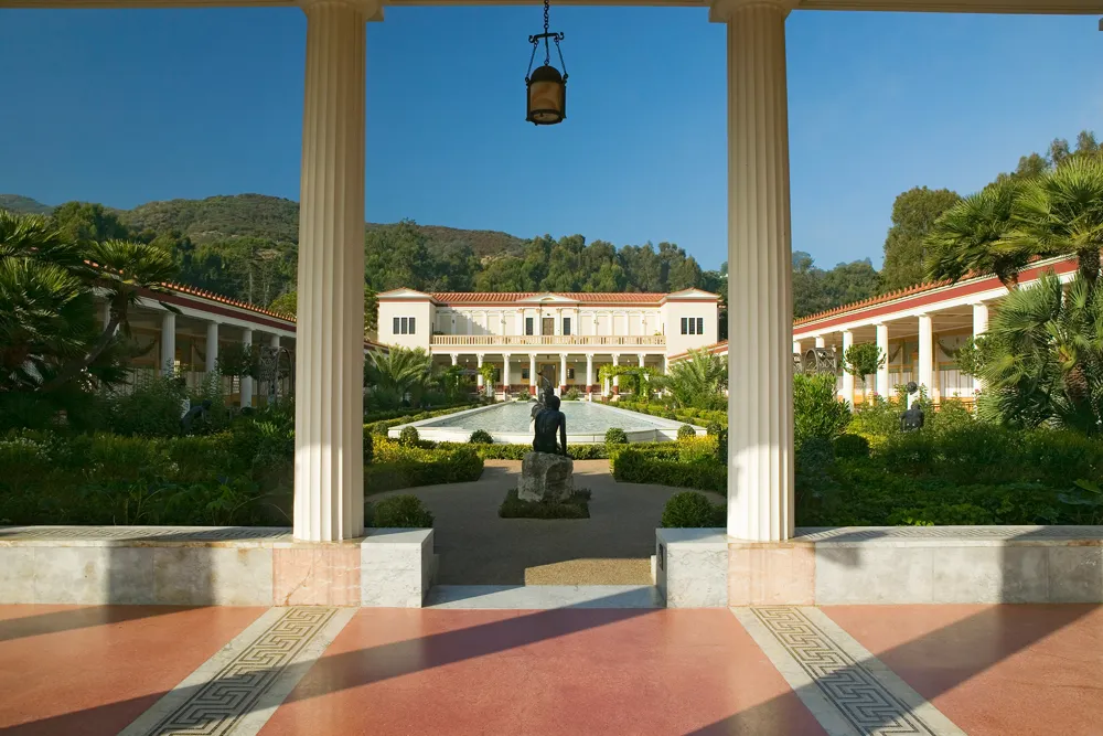 Getty Villa Museum Protected from Raging Pacific Palisades Fire