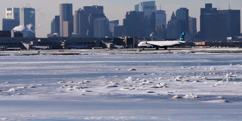 Passenger Arrested After Opening Door of Taxiing JetBlue Flight at Boston Logan Airport