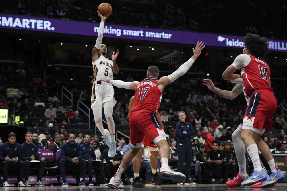 Pelicans Claim Second Victory Over Wizards with 110-98 Win