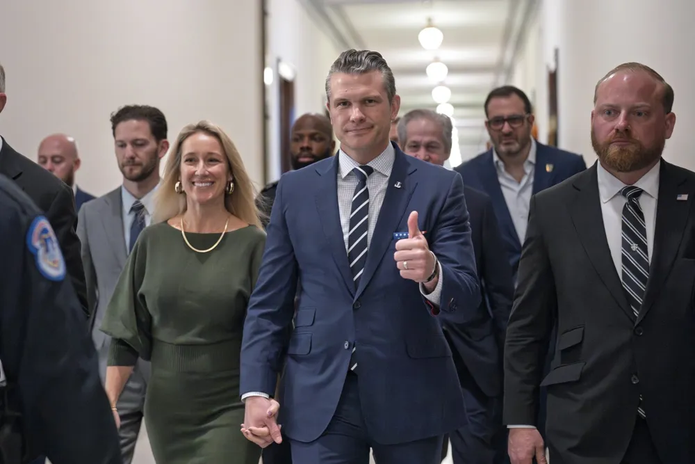 Pete Hegseth’s Confirmation Hearing Highlights Questions Surrounding His Leadership as Defense Secretary