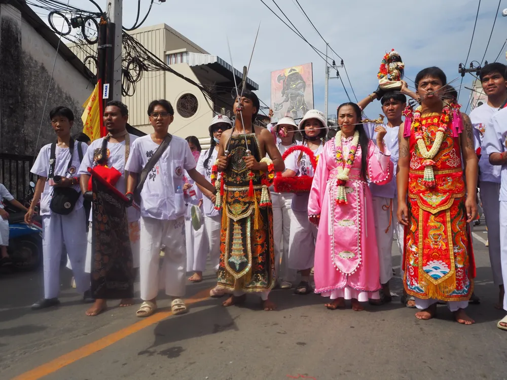 Phuket's Unique Vegetarian Festival Celebrates Taoist Traditions with Extreme Body Piercings