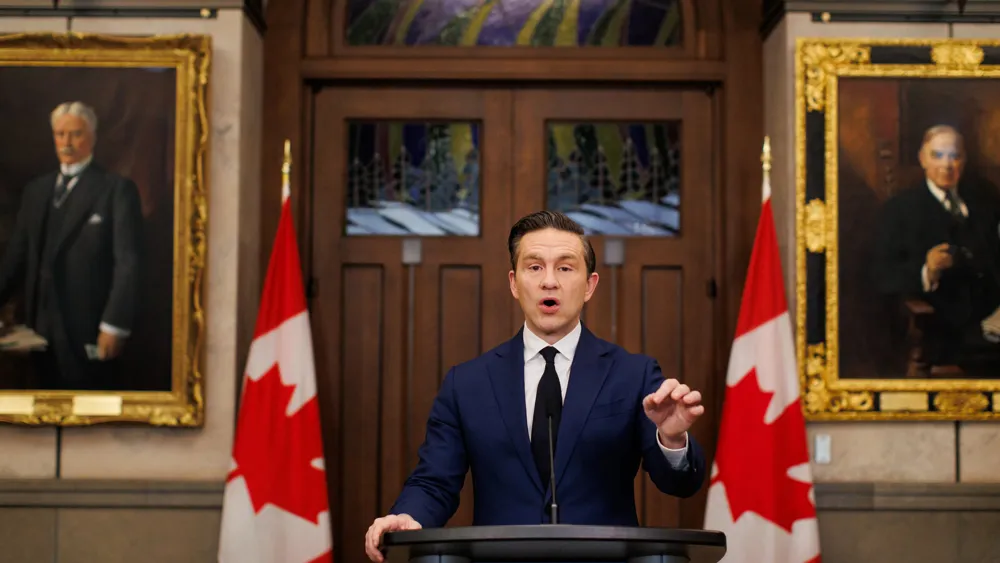 Pierre Poilievre: The Conservative Favorite Poised to Challenge Trudeau for Canada's Leadership