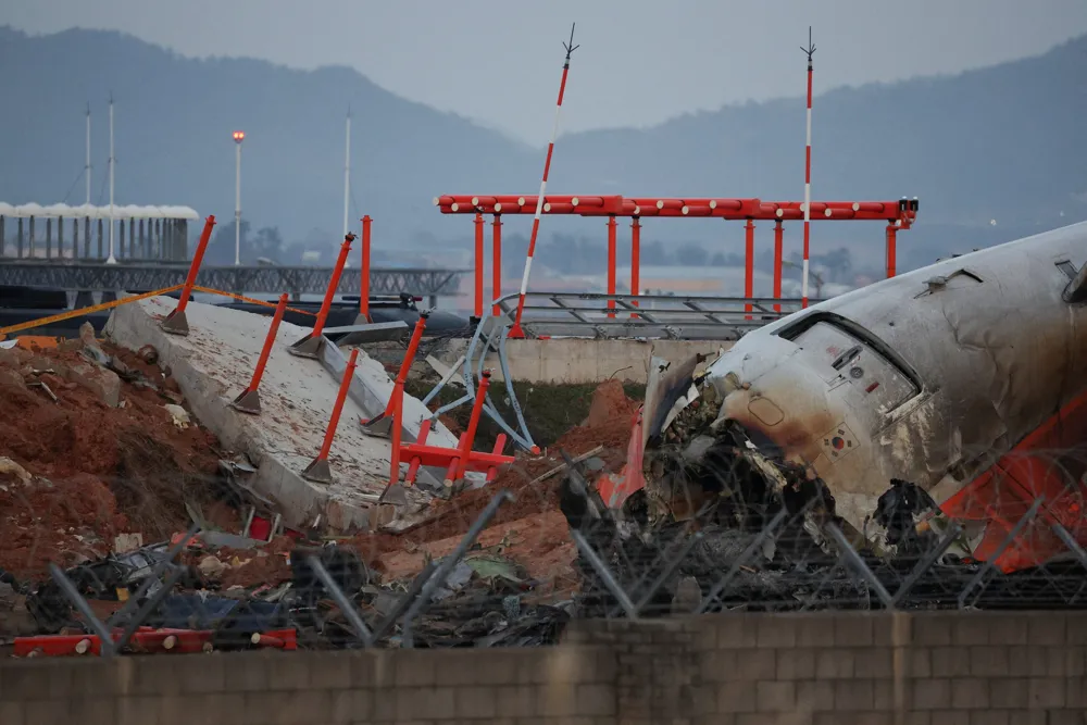 Pilot Assumed Concrete Mound at Jeju Air Crash Site Was Dirt