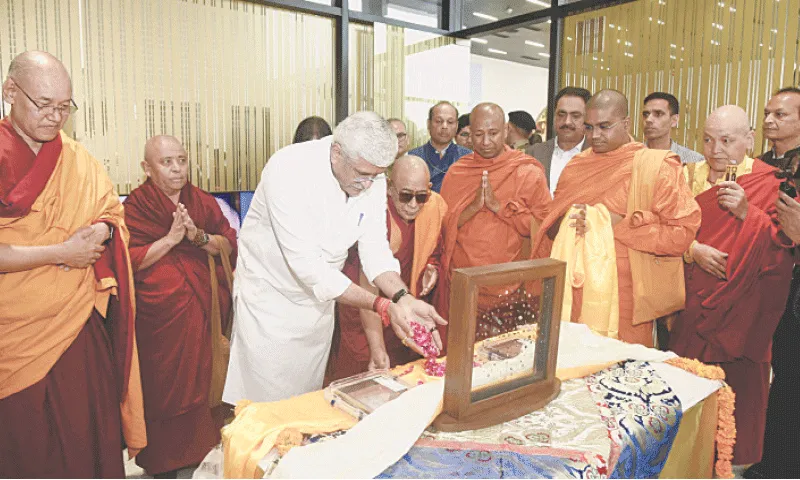 Piprahwa Gems Linked to Buddha's Remains Returned to India