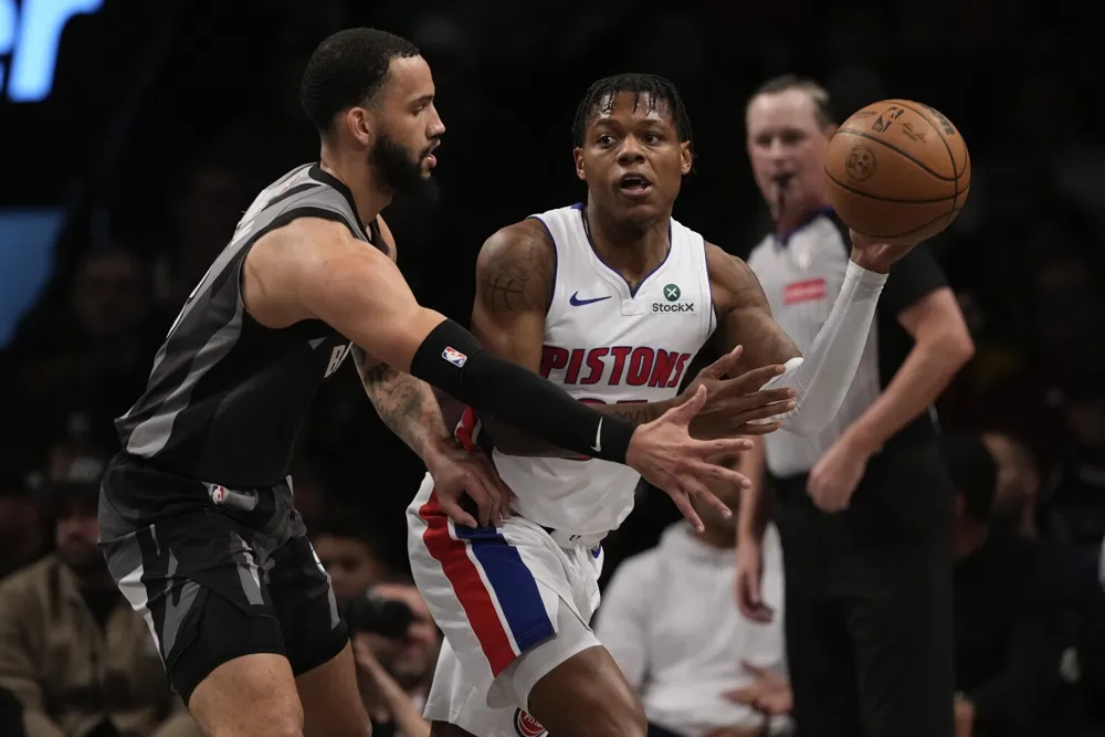 Pistons Secure Fifth Consecutive Victory, Defeating Nets 113-98