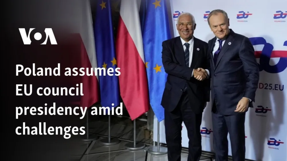 Poland Takes EU Council Presidency, Prioritizing Security and Integration