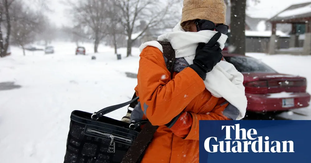 Polar vortex disruption causes storm Blair and extreme cold across the US