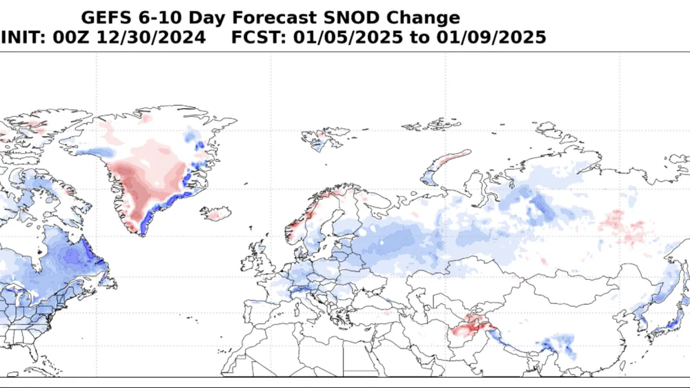 Polar Vortex to Bring Severe Freezing Temperatures and Snow Across Southern US Next Week