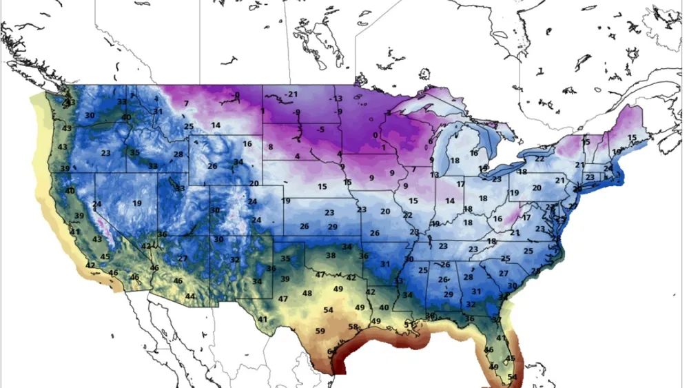 Polar Vortex Predicted to Bring Severe Cold and Snow Across the U.S.